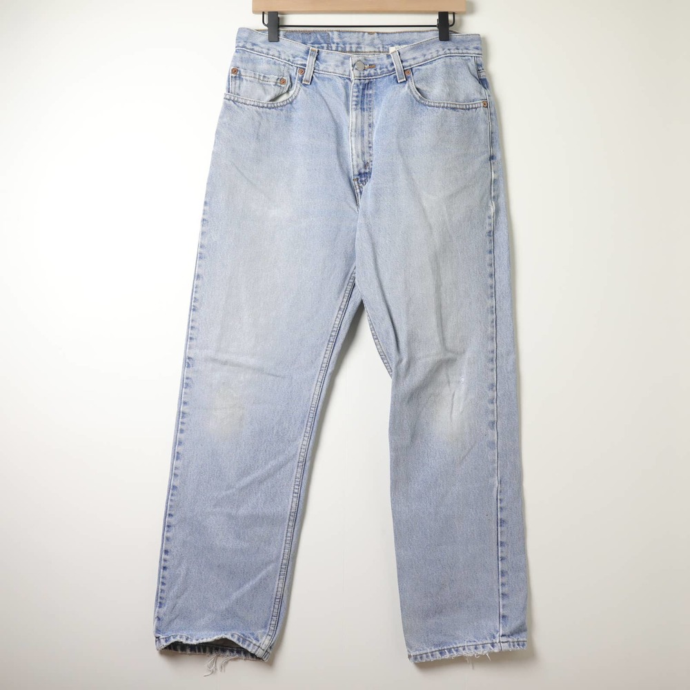 Vintage Levis 505 34x30 Light Wash